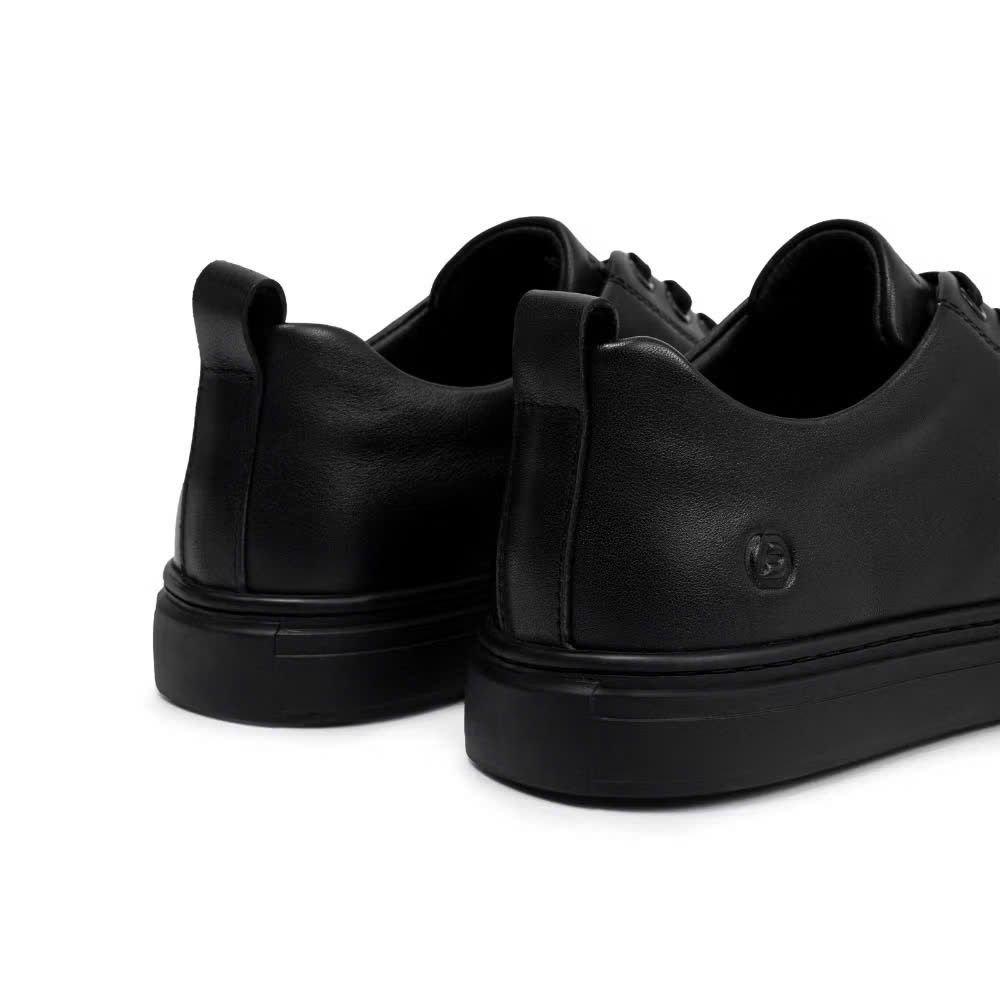 Giày da nam thể thao converse sneaker màu đen _ f90640