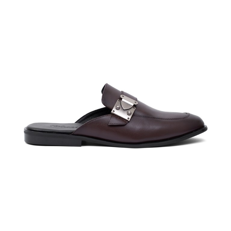 Sục da nam Leather Mule Shoe Single Trap - FP501B0